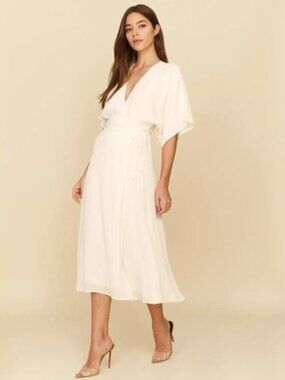 EUC Reformation Karen Wrap Dress